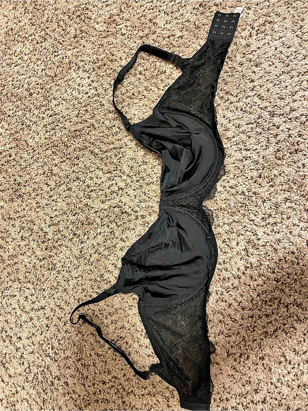 Victoria's Secret Bra Black 38DD/F